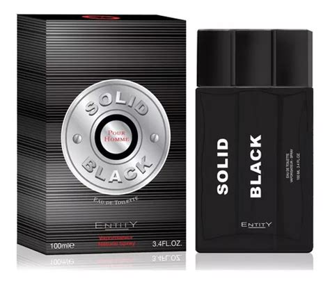 perfume entity solid black men masculino eau de toilette 100ml|Solid Black Eau De Toilette Perfume for Men .